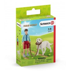 A Passeggio con Labrador Retriever - Schleich 42478 